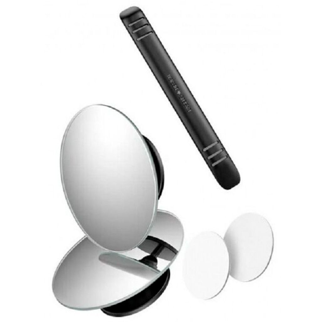 

Автомобильное дополнительное зеркало Baseus full view blind spot rearview mirrors Black (ACMDJ-01) 2 шт. [59306]