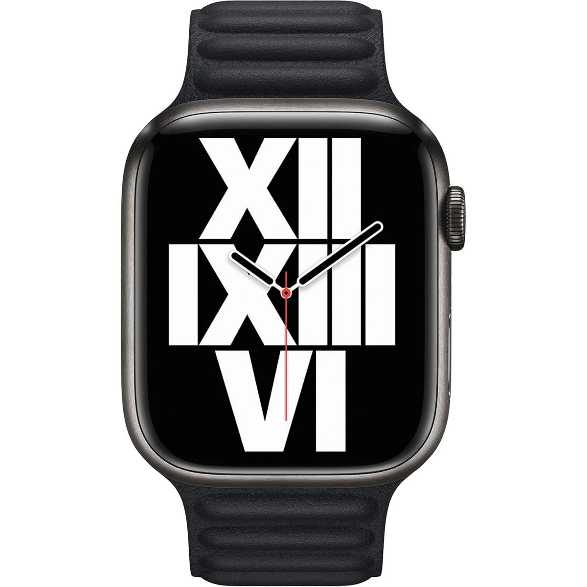 Ремінець Apple Leather Link для Apple Watch 38/40/41mm S/M Midnight (ML7R3) 