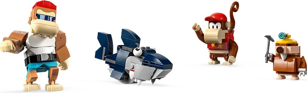 Конструктор LEGO Super Mario Поїздка у вагонетці Дідді Конга. Додатковий набір (71425)