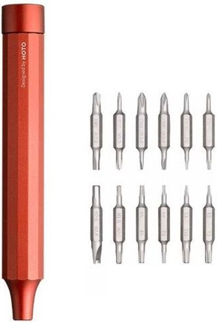 Отвертка Xiaomi HOTO Precision Screwdriver Kit 24 в 1 Red (QWLSD004) [54296] 