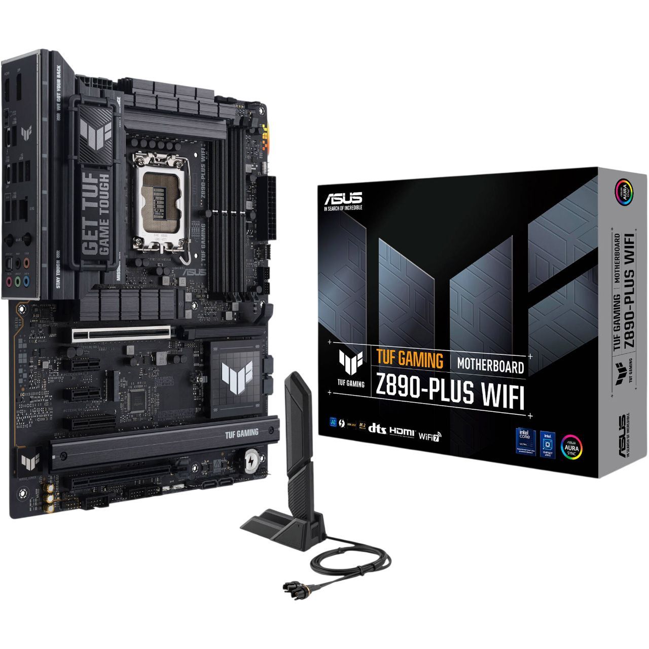 

Материнская плата Asus TUF Gaming Z890-Plus Wi-Fi (90MB1IQ0-M0EAY0) UA