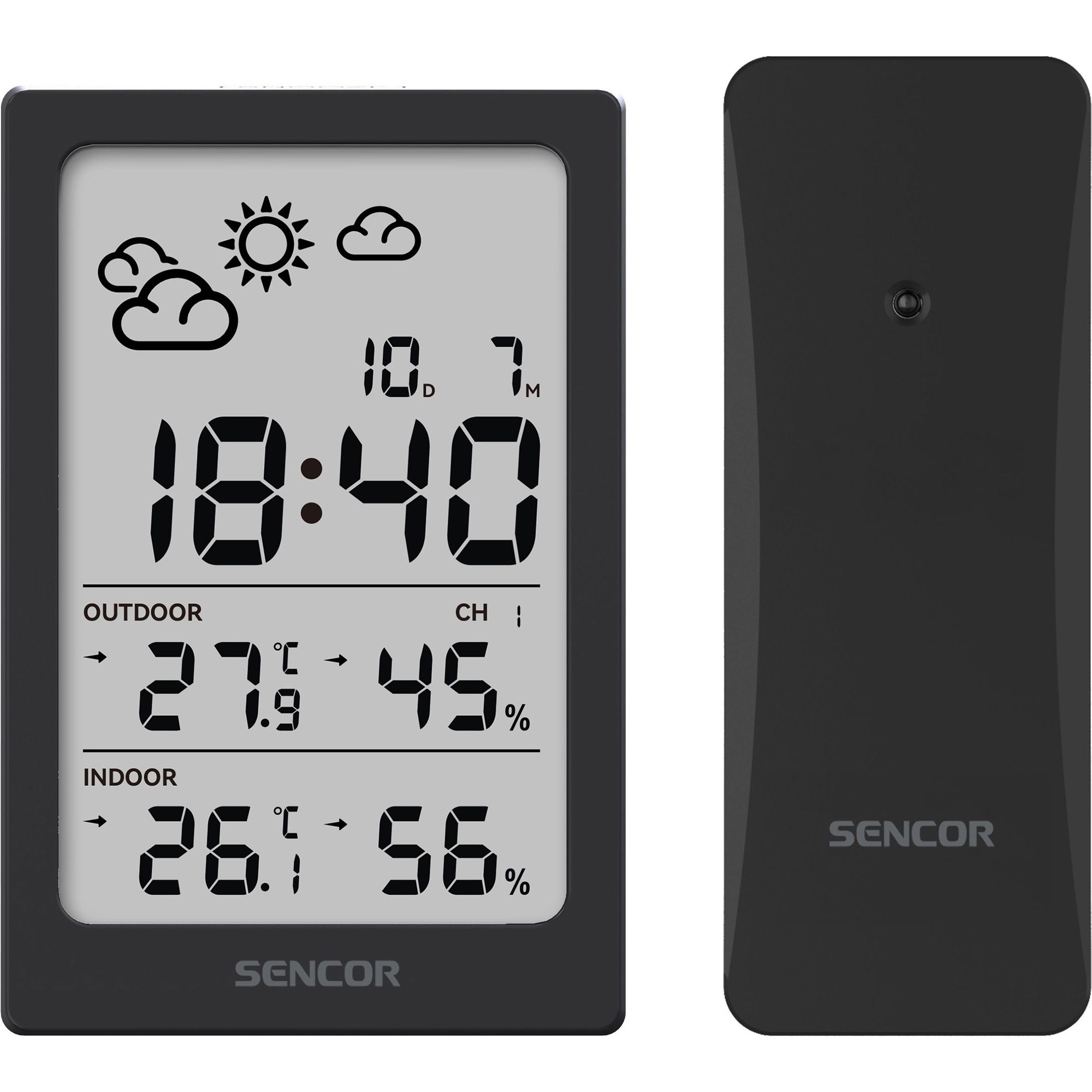 

Метеостанція Sencor SWS2300B Black