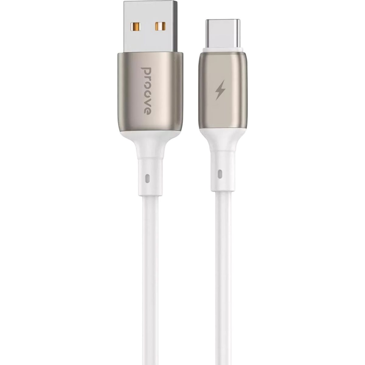 

Кабель Proove Flex Metal USB-A to USB-C 2.4A 1m White (CCFM20001202)