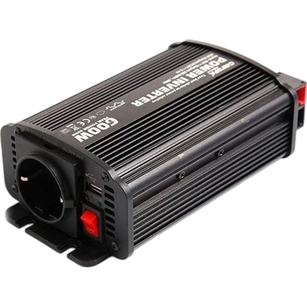 

Автомобільний інвертор Carspa 600-122 12V 600W