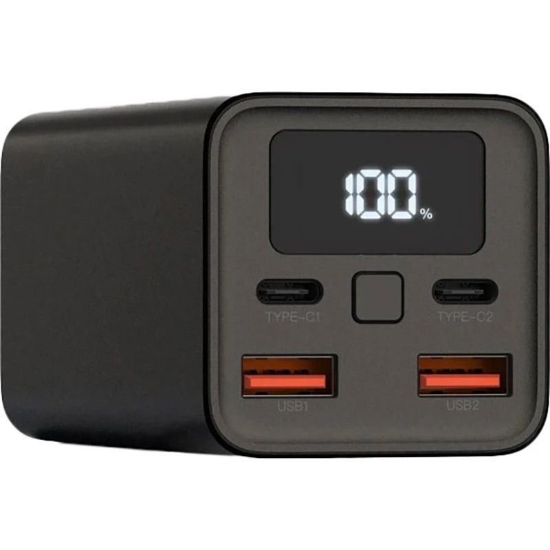 Зовнішній акумулятор XO PB97 20000mAh 65W Black 