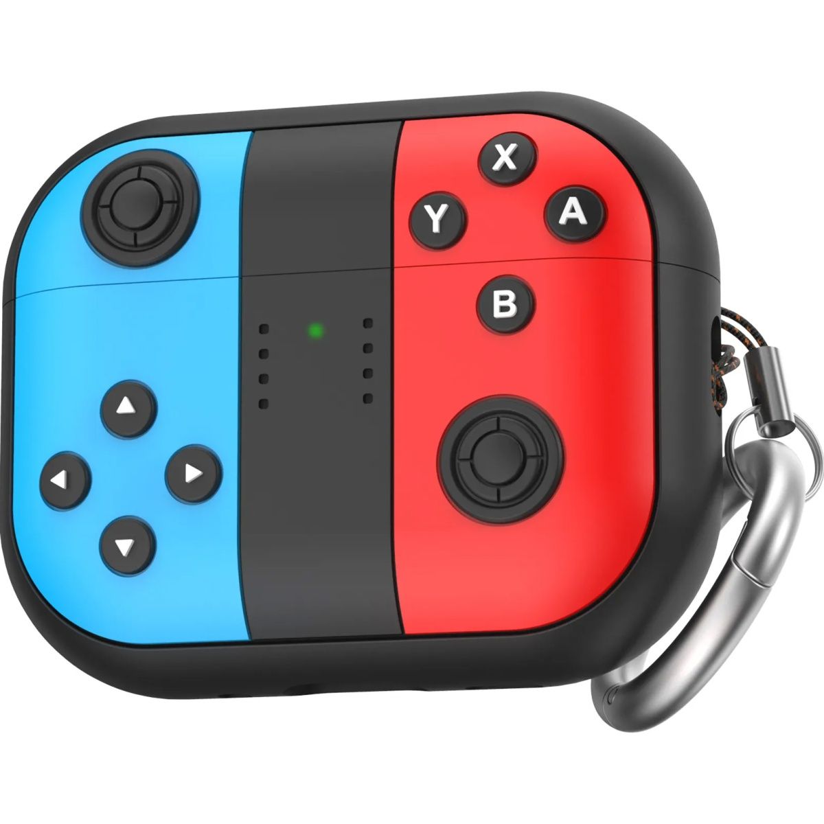 Чохол AhaStyle Game Machine Silicone для Airpods Pro 3 Blue/Red (CP-PT-JY28B-ERD)
