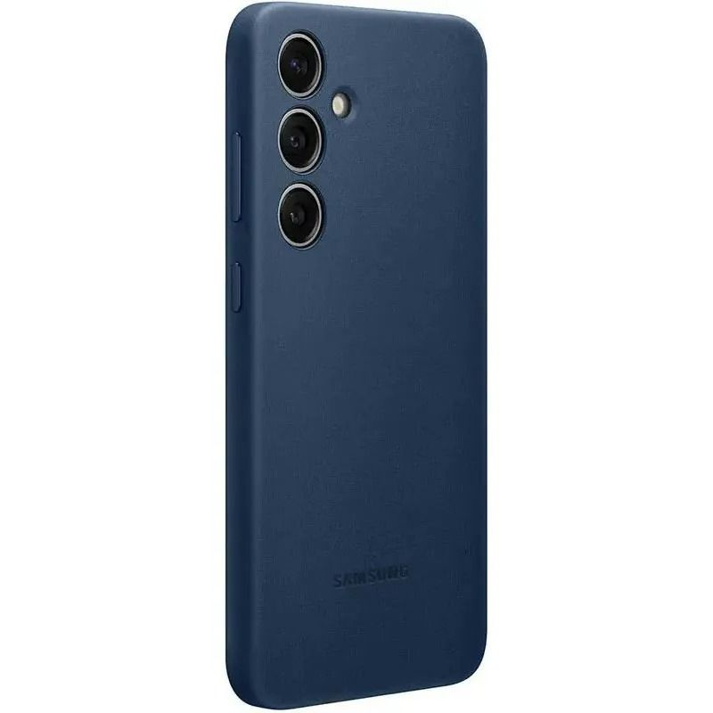 Чохол Epik Leather Case для Samsung Galaxy S24 Navy Blue AAA