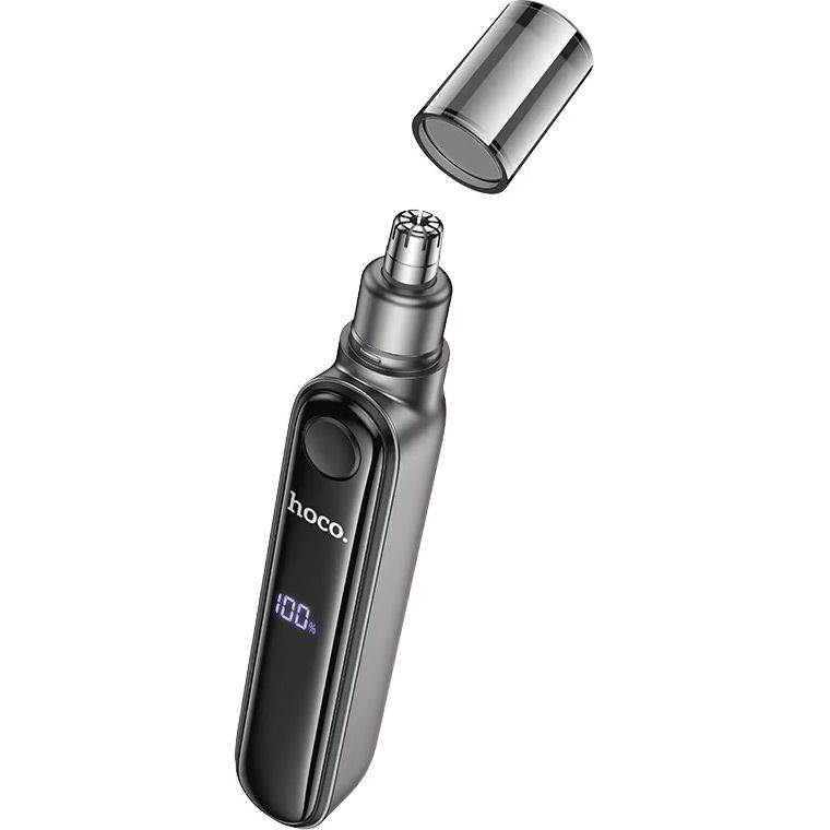 Тример для носа та вух Hoco HP33 Metal Gray фото 3
