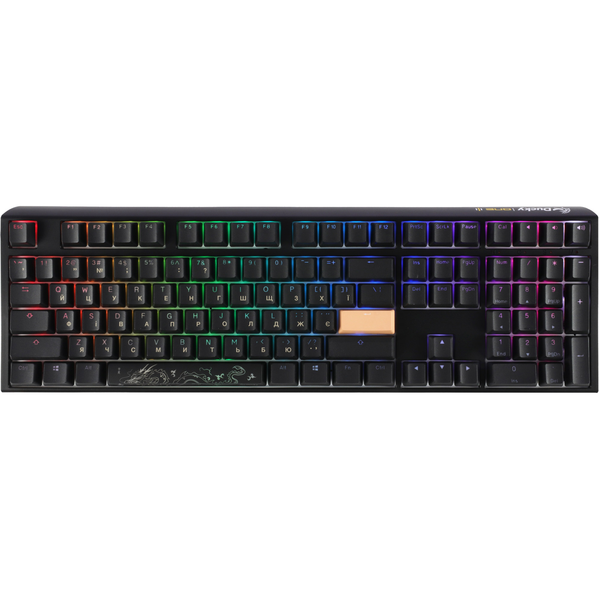 

Клавіатура Ducky One 3 Cherry MX Blue RGB Black (DKON2108ST-CUAPXCLAWSC1) UA