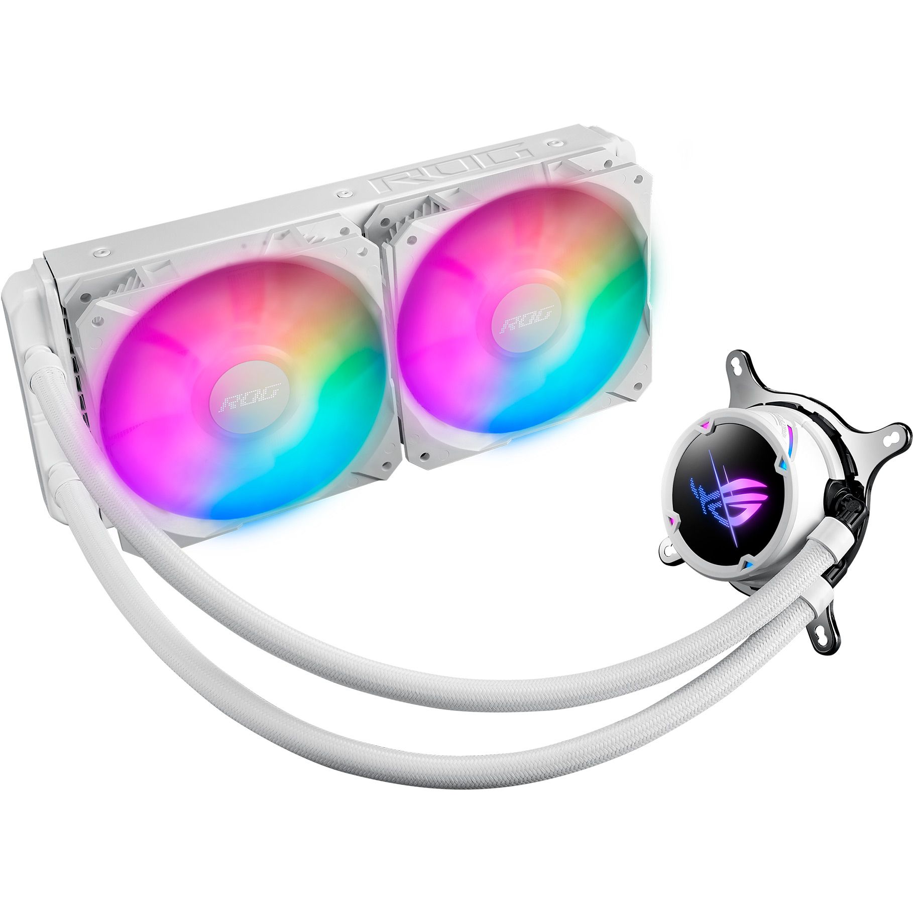 

Система водяного охлаждения Asus ROG Strix LC II 240 ARGB White (90RC00E2-M0UAY0)