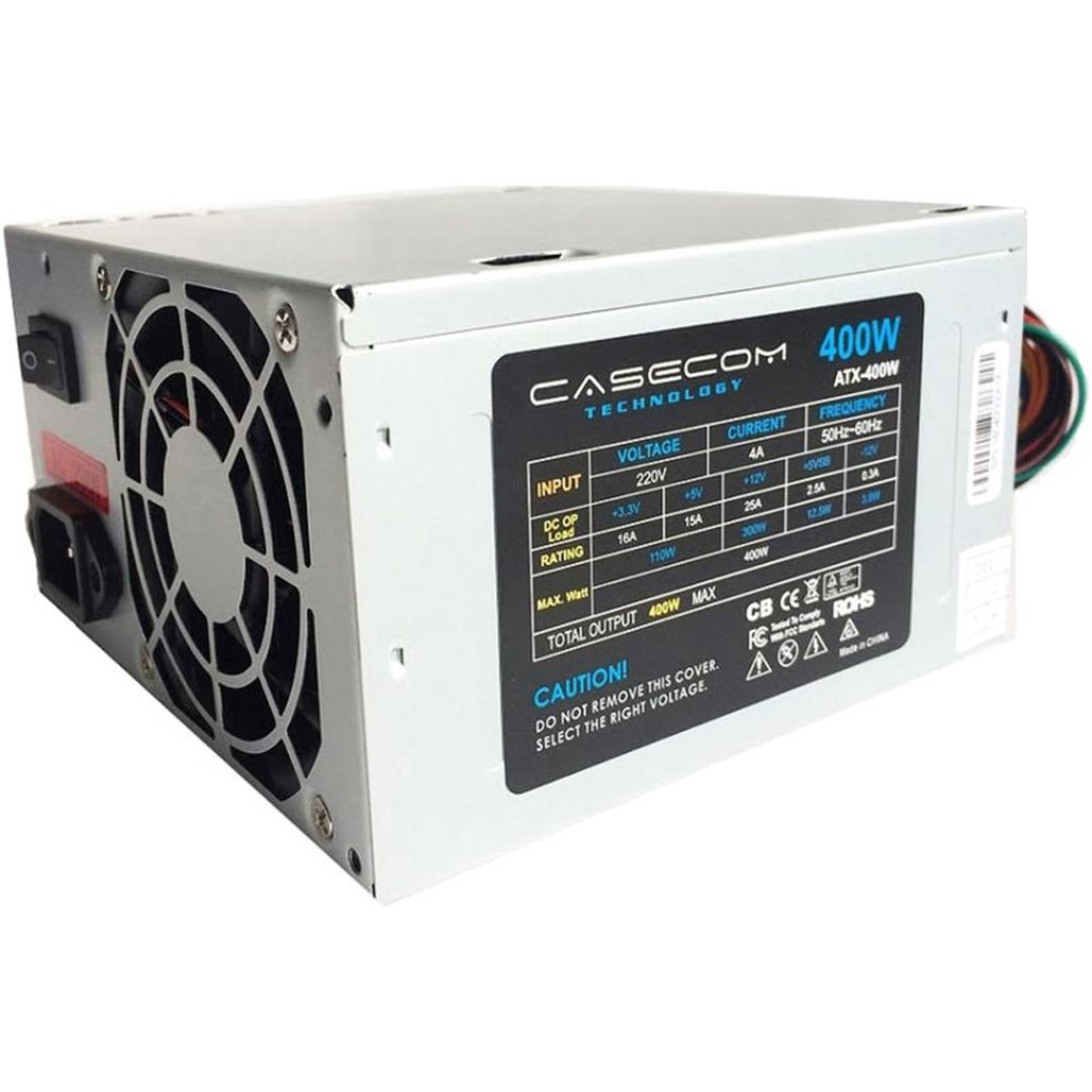 

Блок питания Casecom 400W (CM 400 ATX)