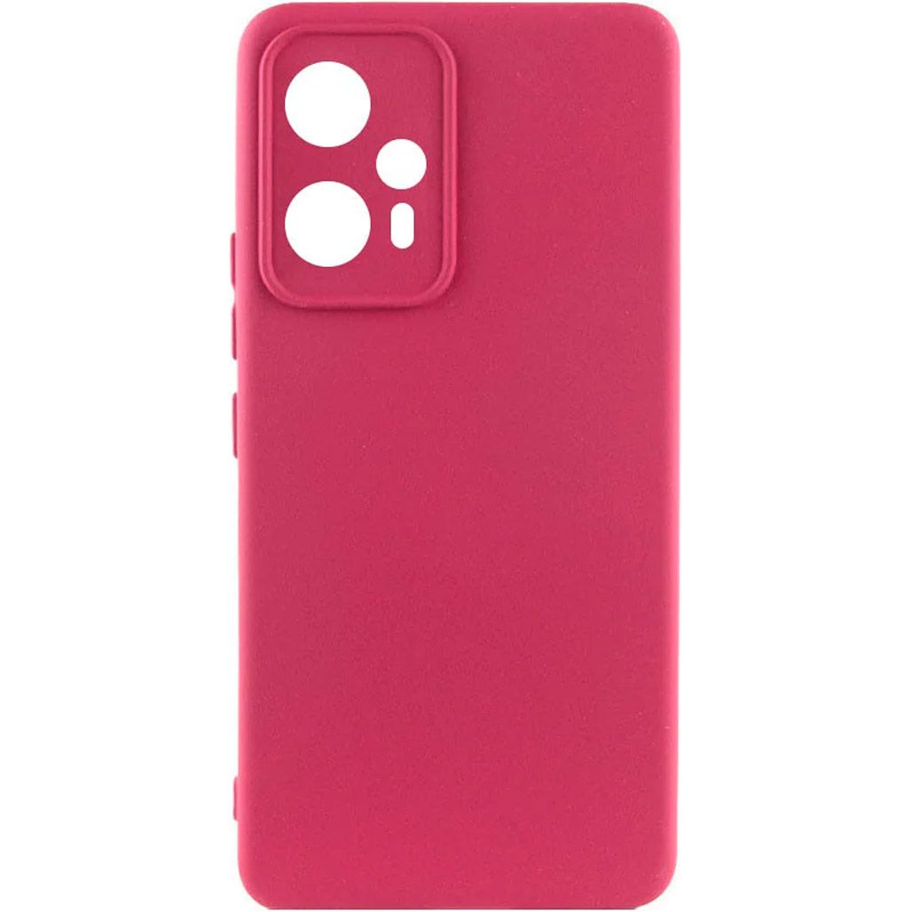 

Чохол Epic Lakshmi Full Camera Silicone Cover для Poco F5 / Redmi Note 12 Turbo Marsala