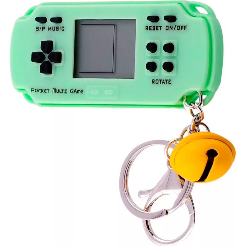 

Ретро ігрова приставка Tetris Keychain mini (23 в 1) Green
