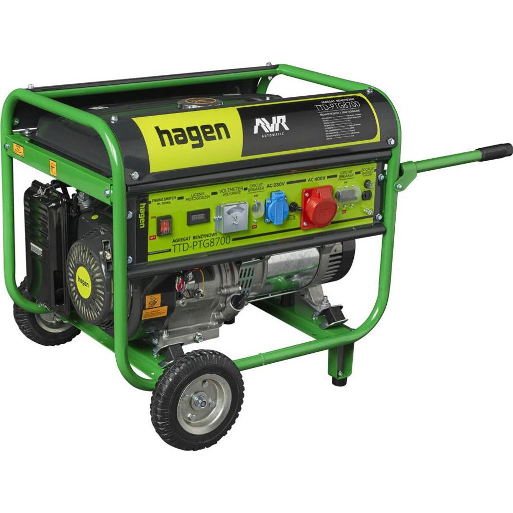 

Генератор бензиновый Hagen TTD-PTG8700