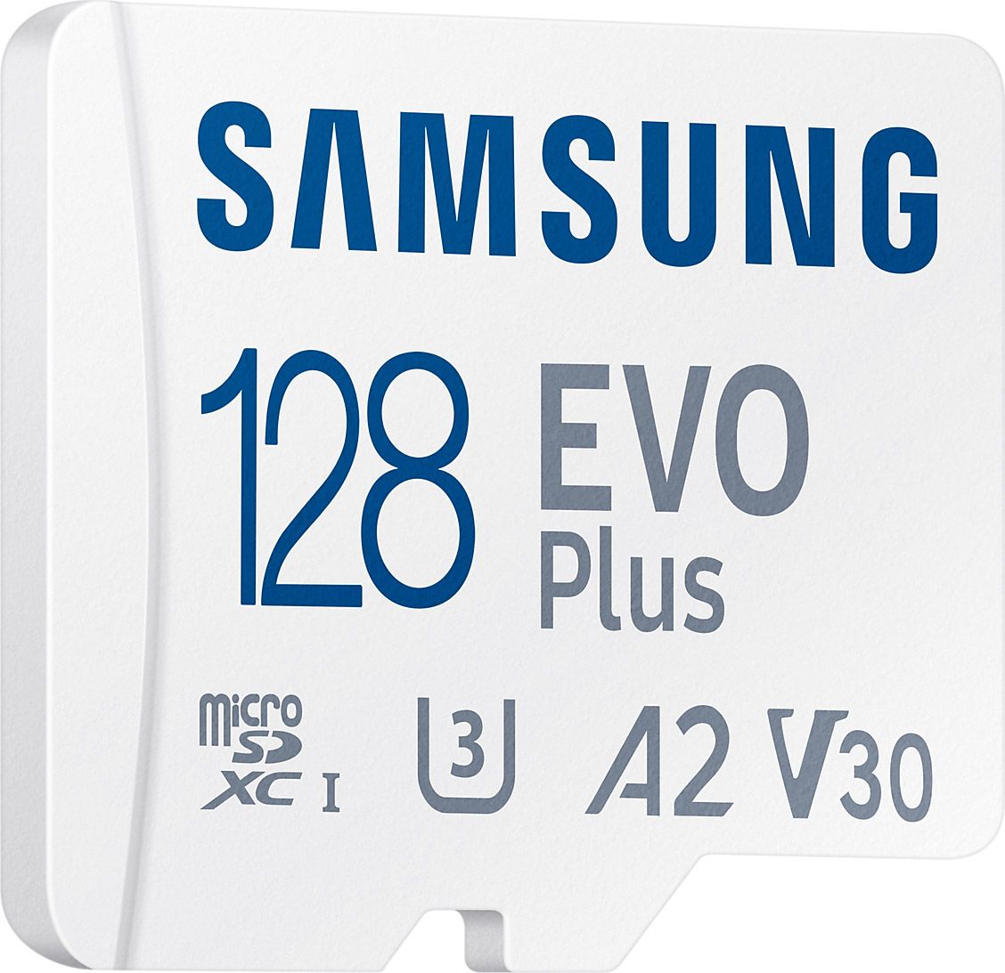 Карта пам`яті Samsung microSDXC EVO Plus 128GB UHS-I U3 V30 A2 + SD Adapter (MB-MC128KA)