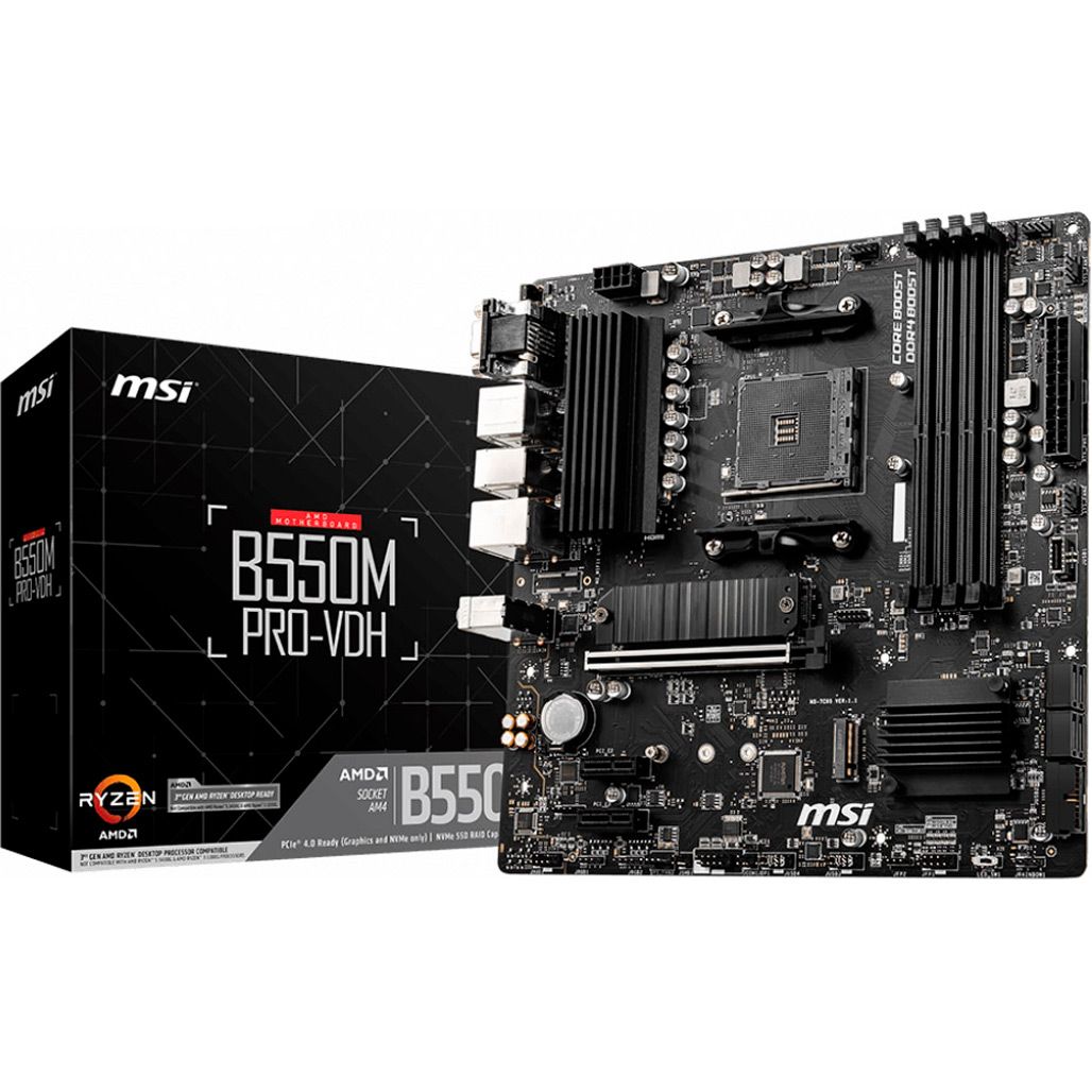 

Материнська плата MSI B550M PRO-VDH