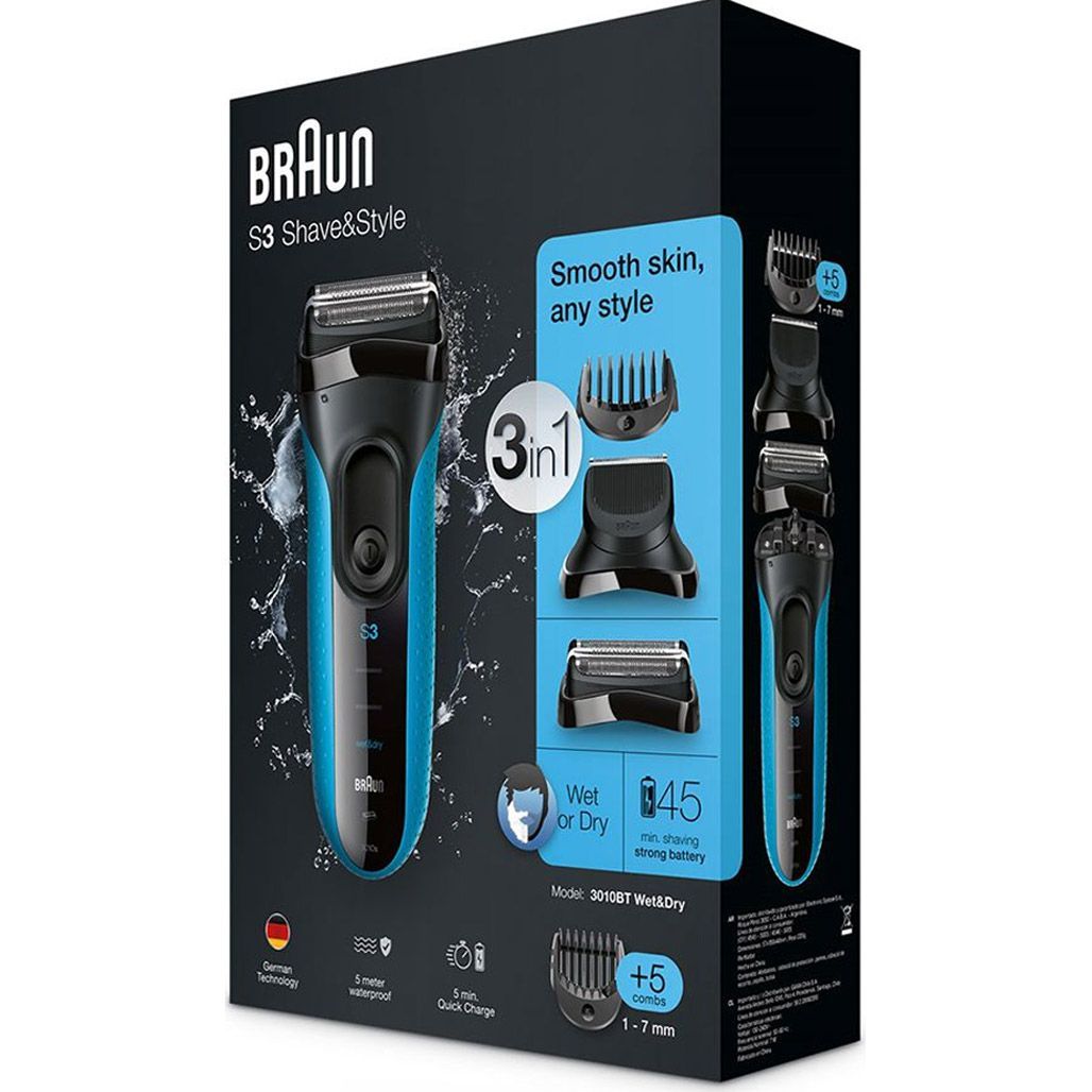 Електробритва Braun Series 3 Shave Style 3010BT 