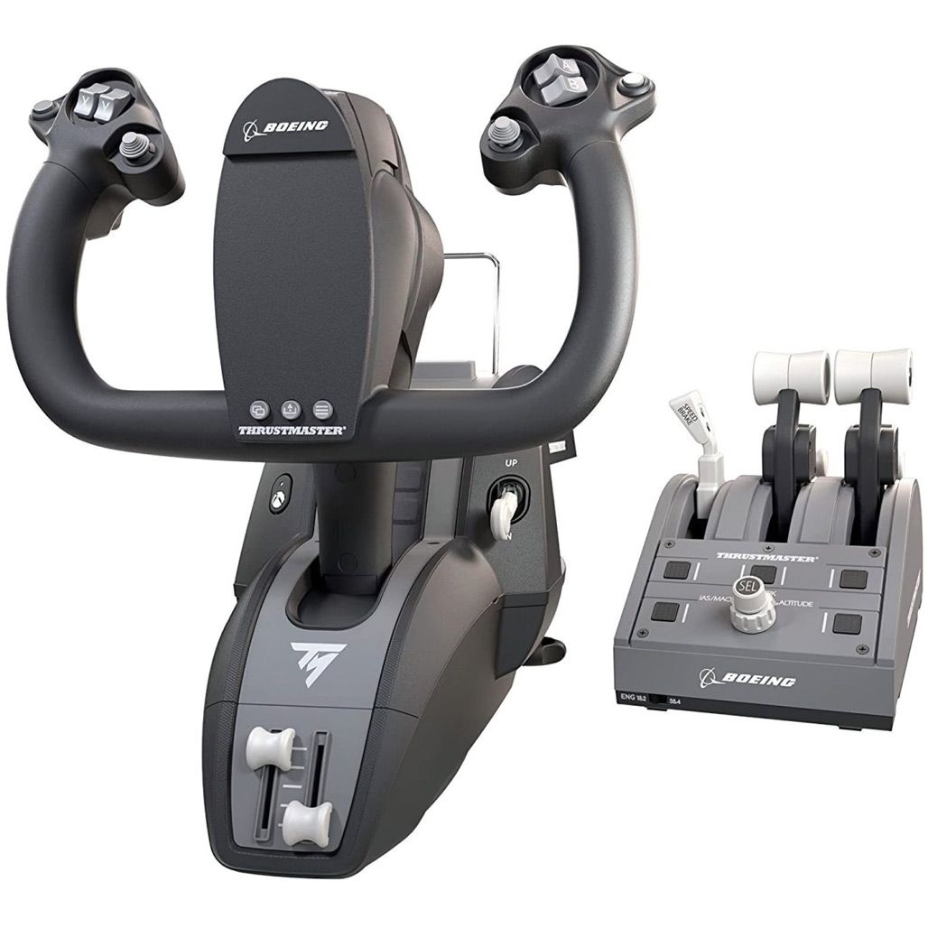 Джойстик із важелем керування двигуном Thrustmaster TCA Yoke Pack Boeing Edition (4460210)