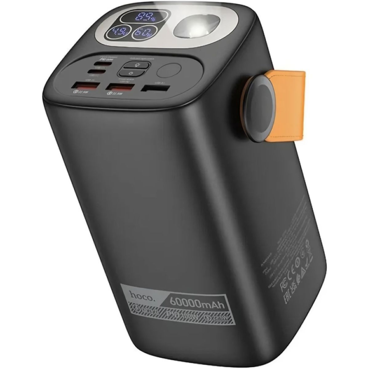 

Внешний аккумулятор Hoco DB160 Astrum 60000mAh 100W Black