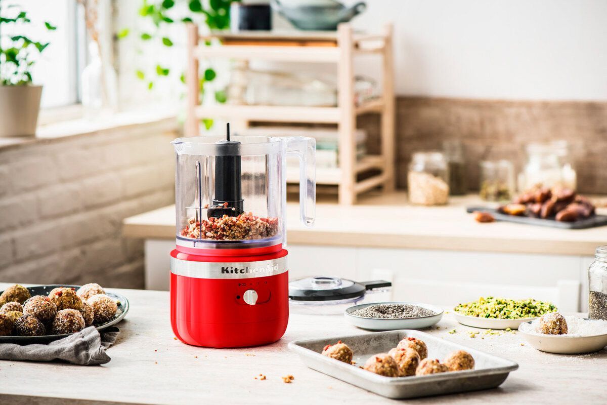 Кухонний комбайн KitchenAid Cordless 5KFCB519 Empire Red (5KFCB519EER)