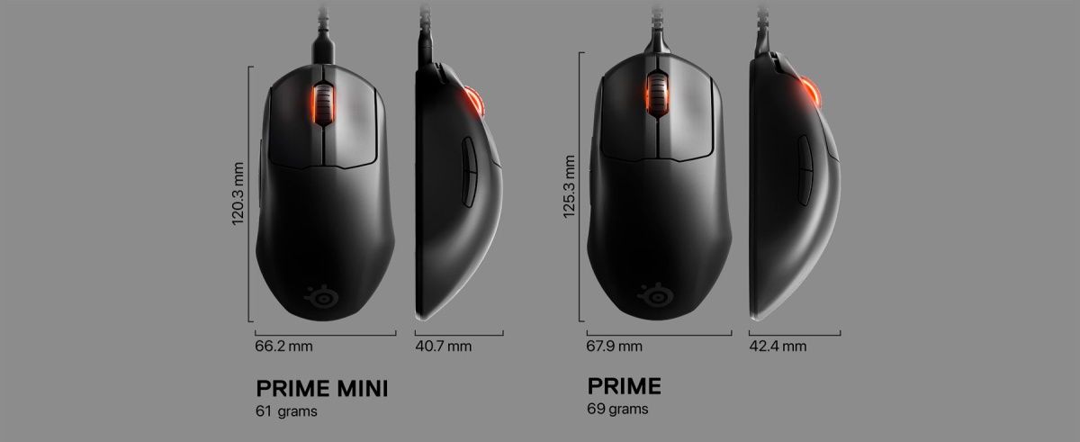 Миша SteelSeries Prime Mini Black (62421)