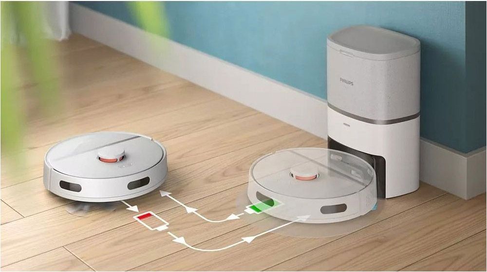 Робот-пилосос Philips HomeRun 3000 Series Aqua XU3110/02