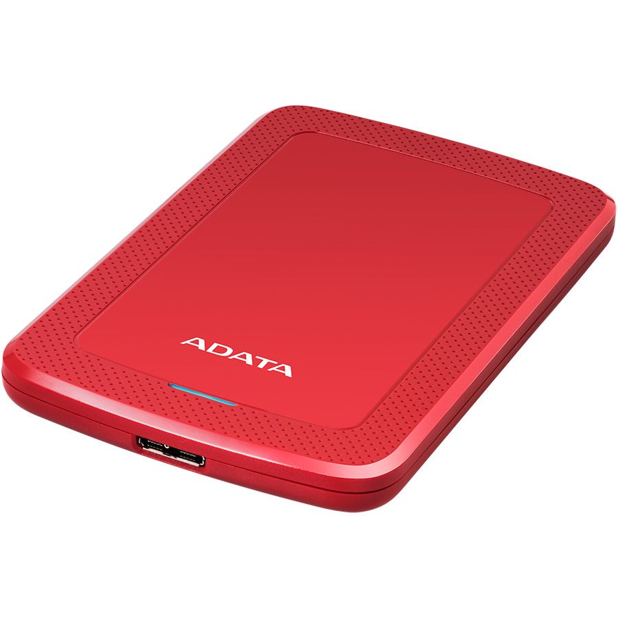 Зовнішній жорсткий диск ADATA DashDrive Durable HV300 1TB Red (AHV300-1TU31-CRD)