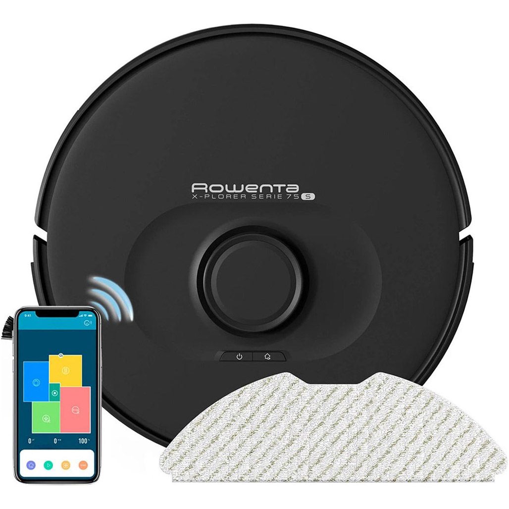 

Робот-пылесос Rowenta X-Plorer Serie 75 S Black (RR8575WH)