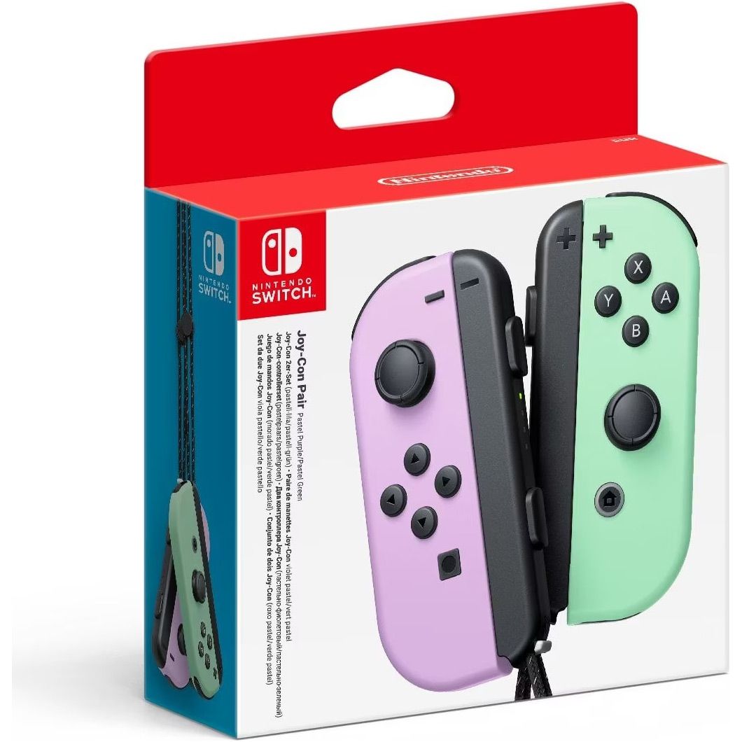 Геймпад Nintendo Switch Joy-Con Pastel Purple and Pastel Green (L и R геймпад) (45496431693)