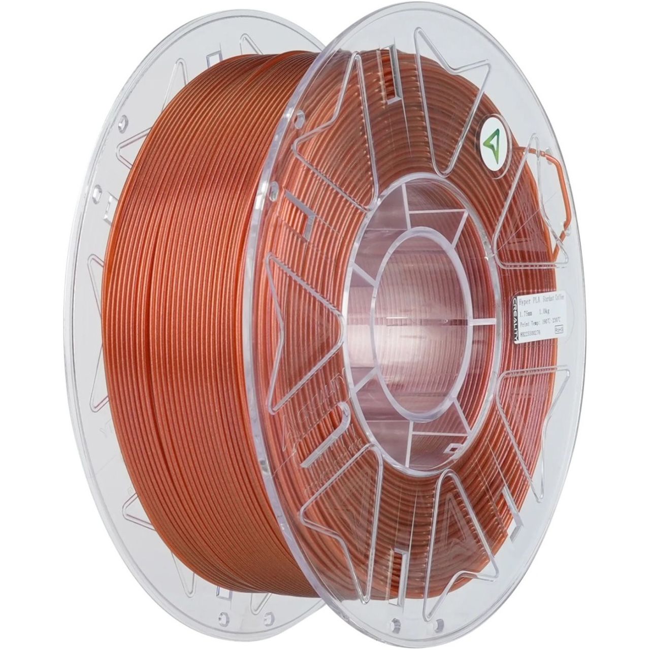 

Филамент для 3D-принтеров Creality PLA Hyper RFID Stardust 1kg Coffee (3301010568)
