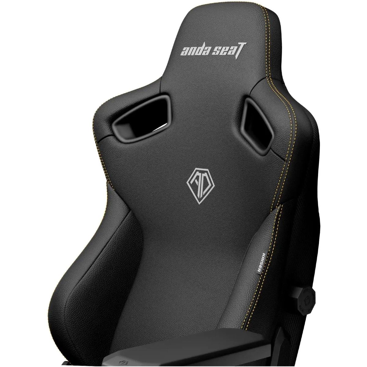 Геймерське крісло Anda Seat Kaiser 3 XL Leather Black (AD12YDC-XL-01-B-PV/C) 