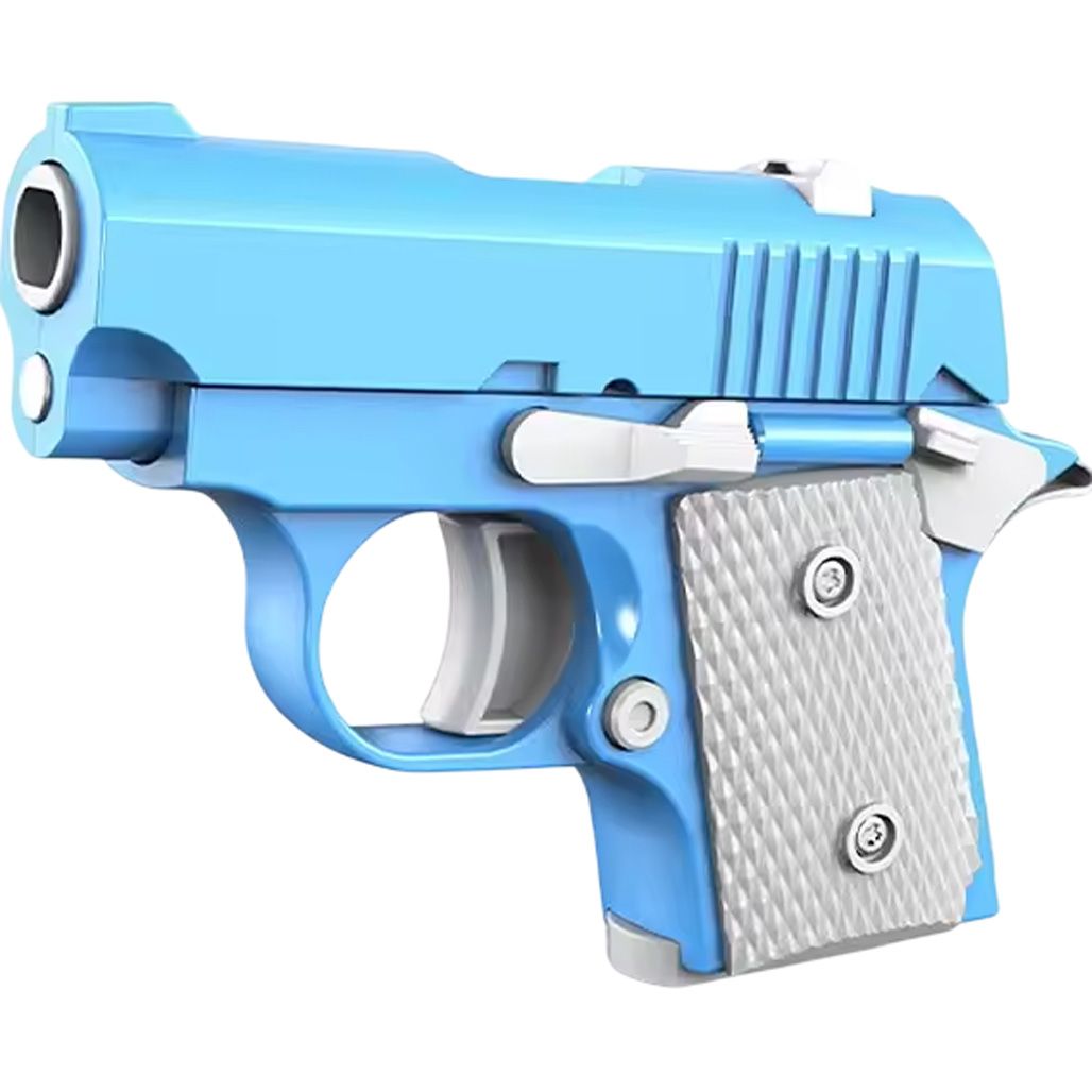 

Пістолет антистрес SCQP Gravity Radish Gun M1911 Blue/White