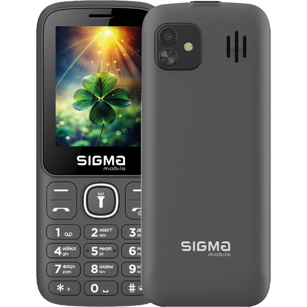 

Мобільний телефон Sigma mobile X-style 242 LUCKY Grey (4827798792926) UA-UCRF