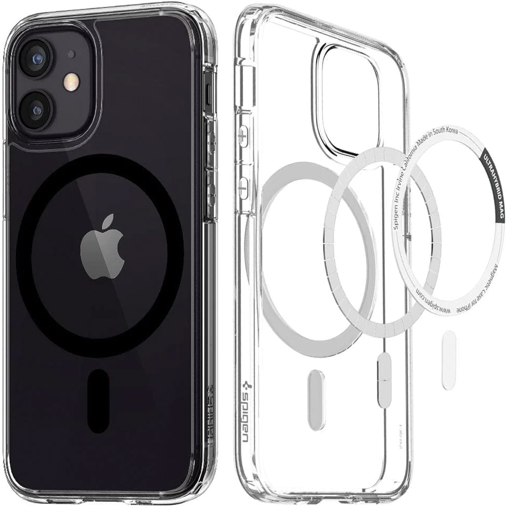 

Чохол Spigen Ultra Hybrid MagFit для Apple iPhone 12/12 Pro Black (ACS02626)