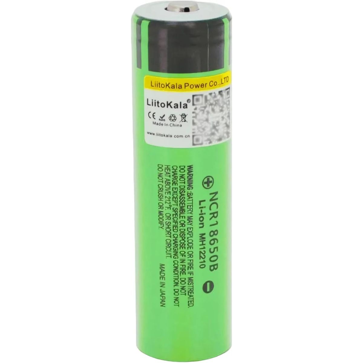 

Аккумулятор LiitoKala 18650 3400mAh Lithium 1шт (Lii-34B-JT)