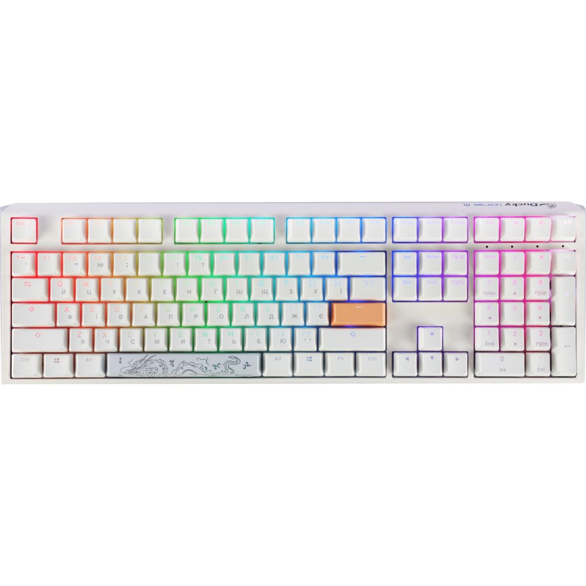

Клавиатура Ducky One 3 Cherry MX Blue RGB White (DKON2108ST-CUAPXPWWWSC1) UA