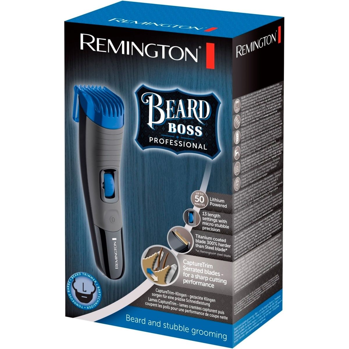 Тример для бороди та вусів Remington MB4133 E51 Beard Boss Pro