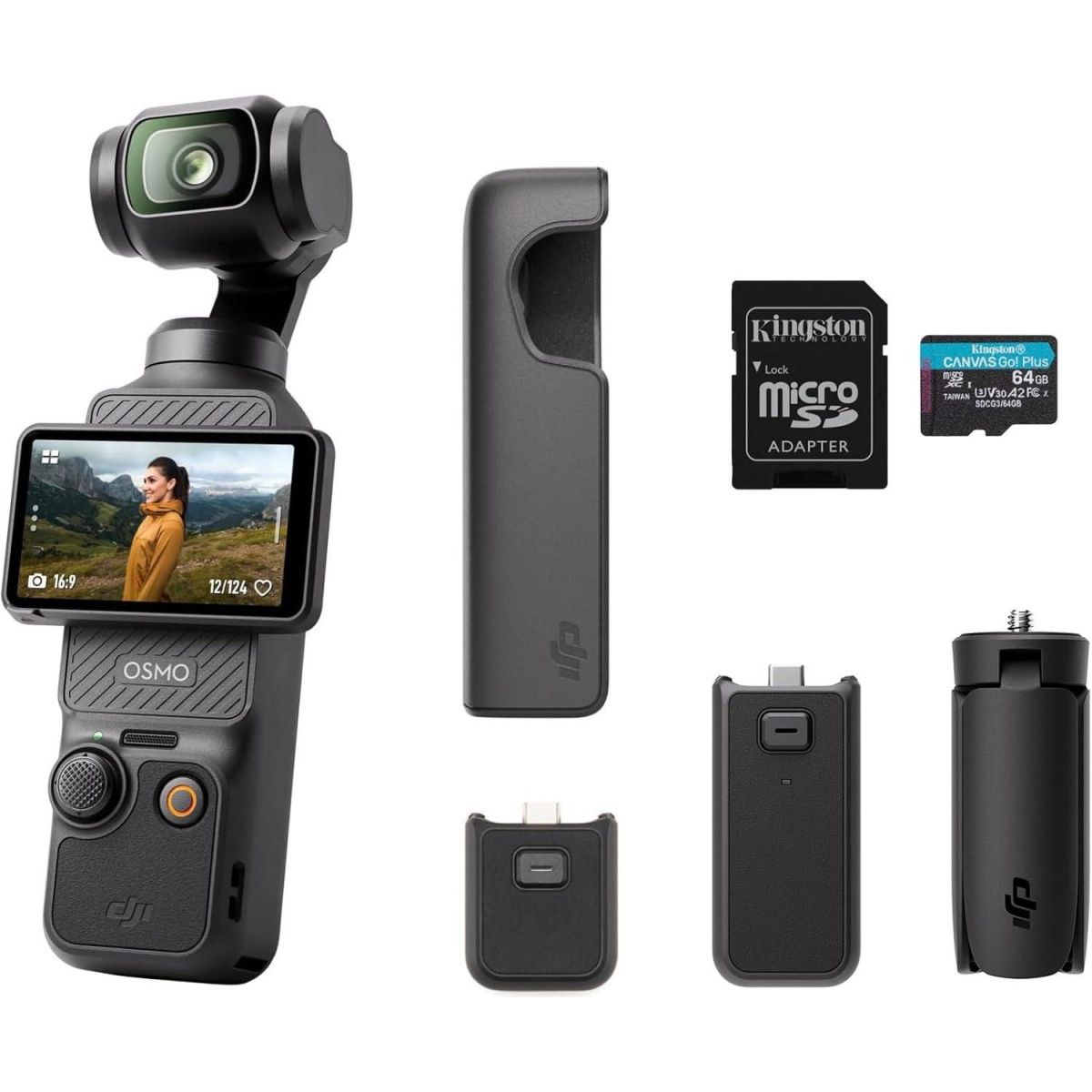 

Экшн-камера DJI Osmo Pocket 3 Capture More Combo (CP.OS.00000376.01) EU