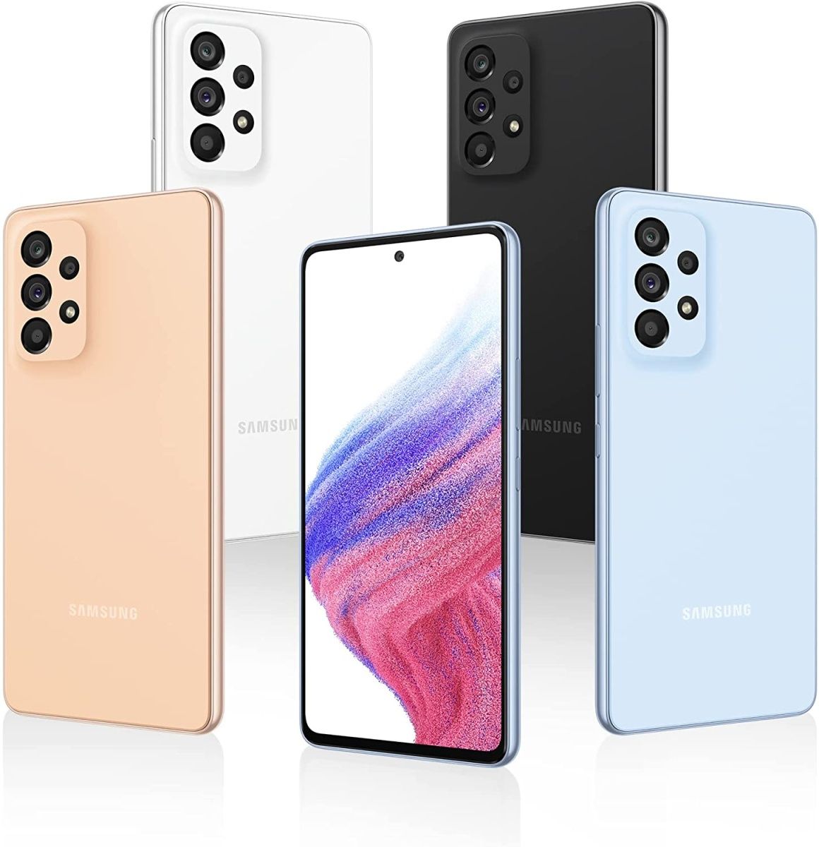 Смартфон Samsung Galaxy A53 5G 8/128GB Peach (SM-A536EZOG) 