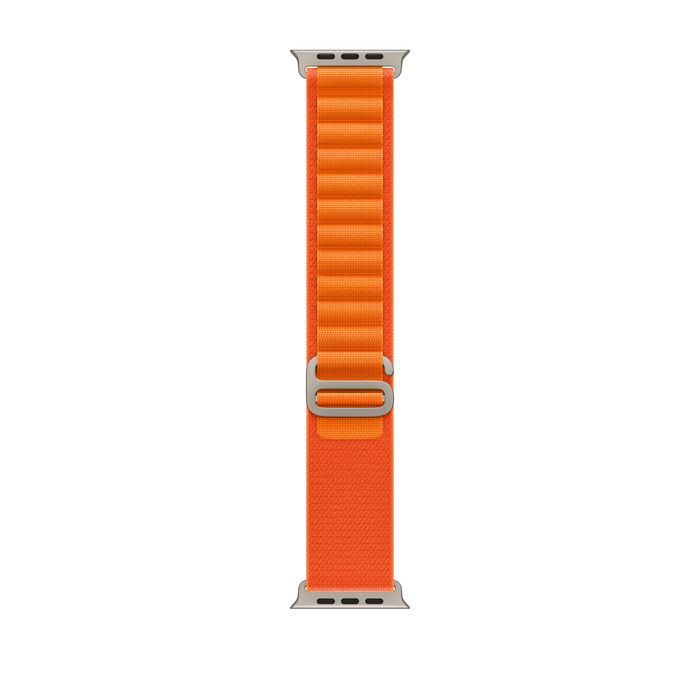 Смарт-часы Apple Watch Ultra Titanium Case with Orange Alpine Loop Small (MNHA3/MNHH3) [73822] 