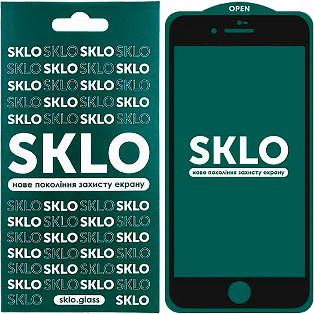 

Захисне скло SKLO 5D Full Glue для Apple iPhone 7/8/SE 2020 (Black)