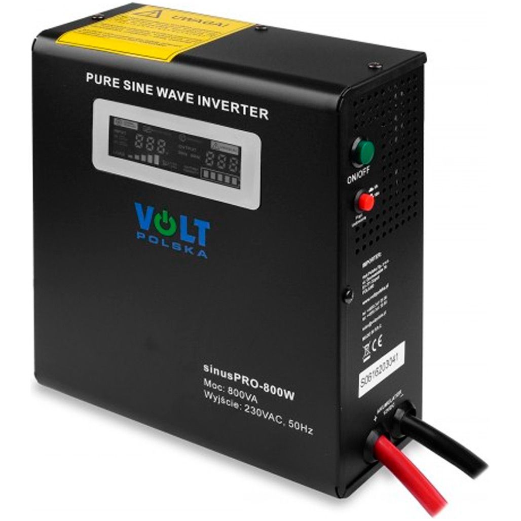 

Джерело безперебійного живлення (ДБЖ) Volt Polska Sinus Pro 800VA (3SP098012W)