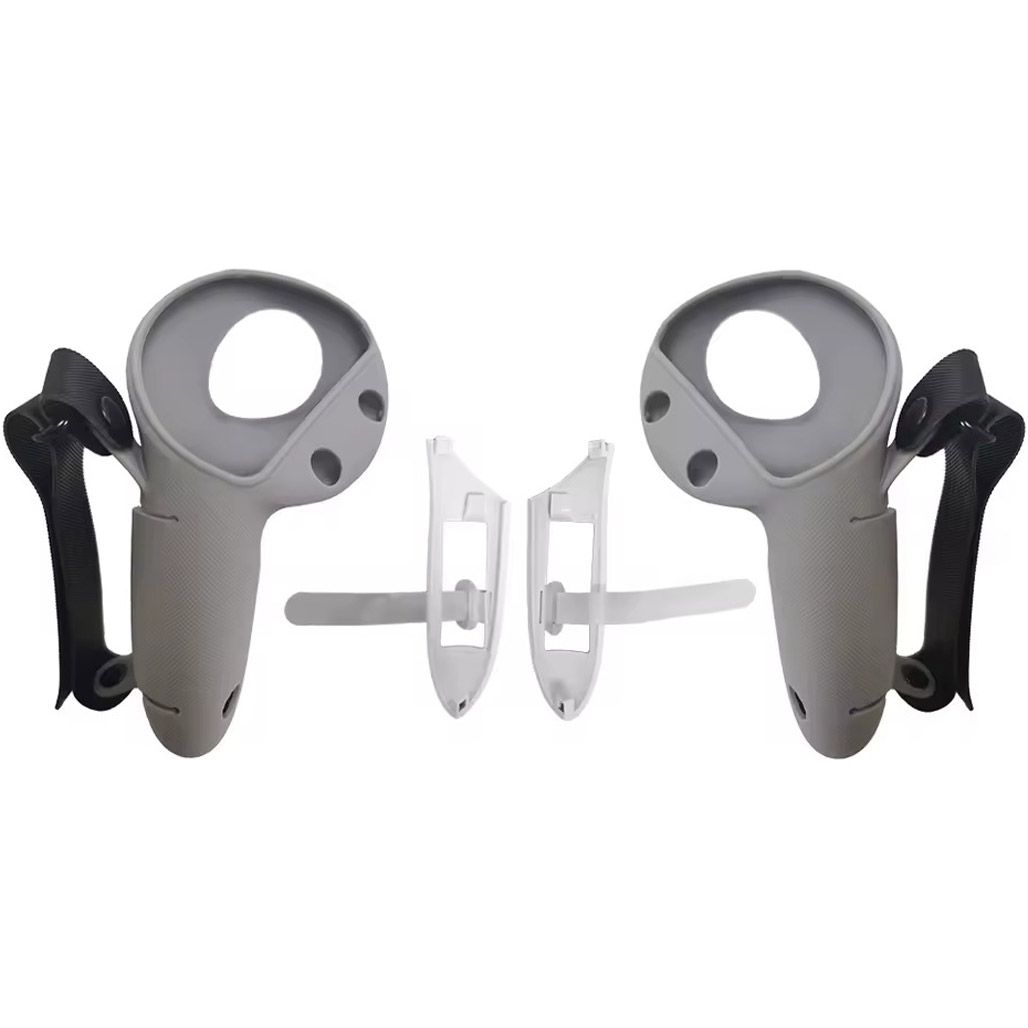 

Чохли для контролерів VR VRKOOBI Silicone protective controller case for Meta Quest 3/3S Gray