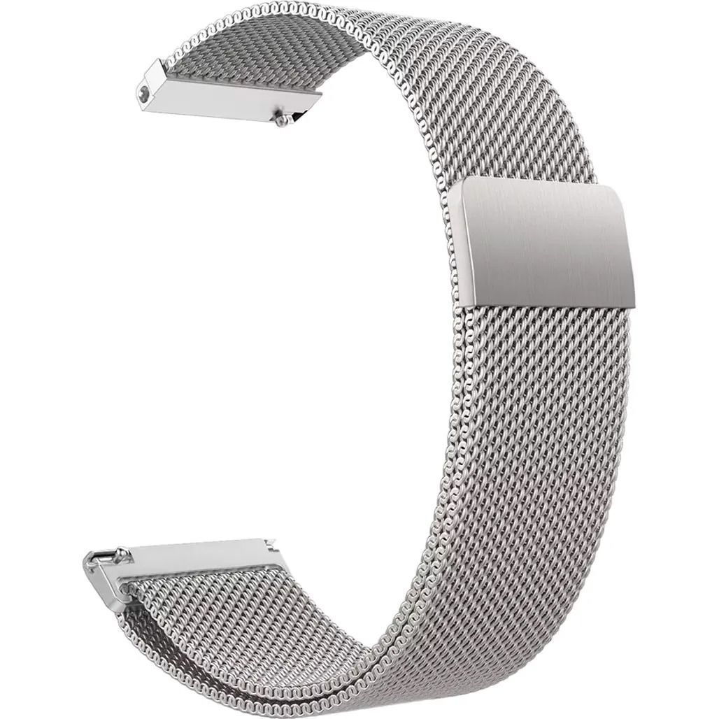 

Универсальный ремешок DK Milanes Design Band для Amazfit Bip 20mm Silver