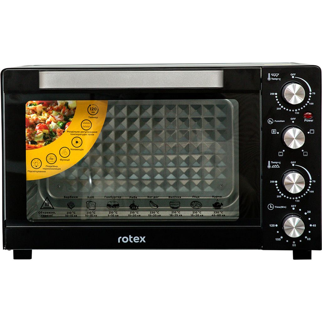 

Настільна електрична духовка Rotex ROT350-B