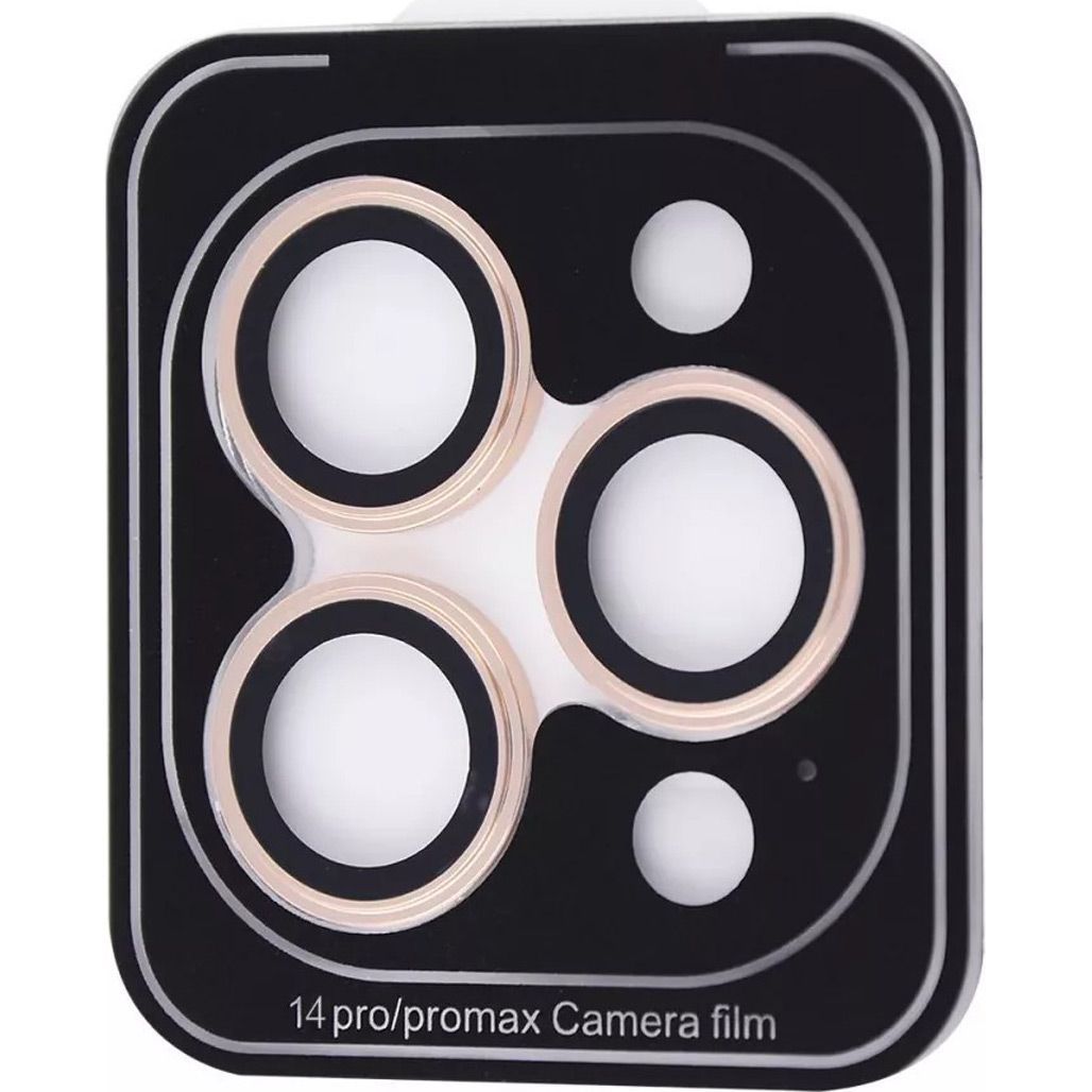 

Защитное стекло на камеру Achilles Premium Camera Protection для Apple iPhone 14 Pro / 14 Pro Gold