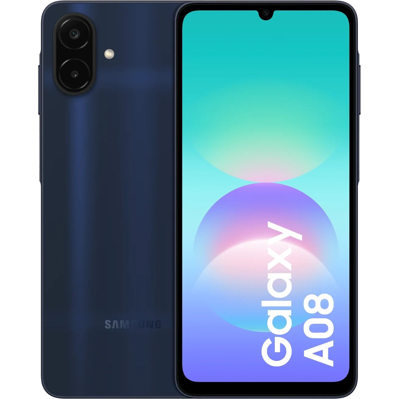 Смартфон Samsung Galaxy A08 4/128GB Dark Blue (SM-A085FDBG) UA-UCRF