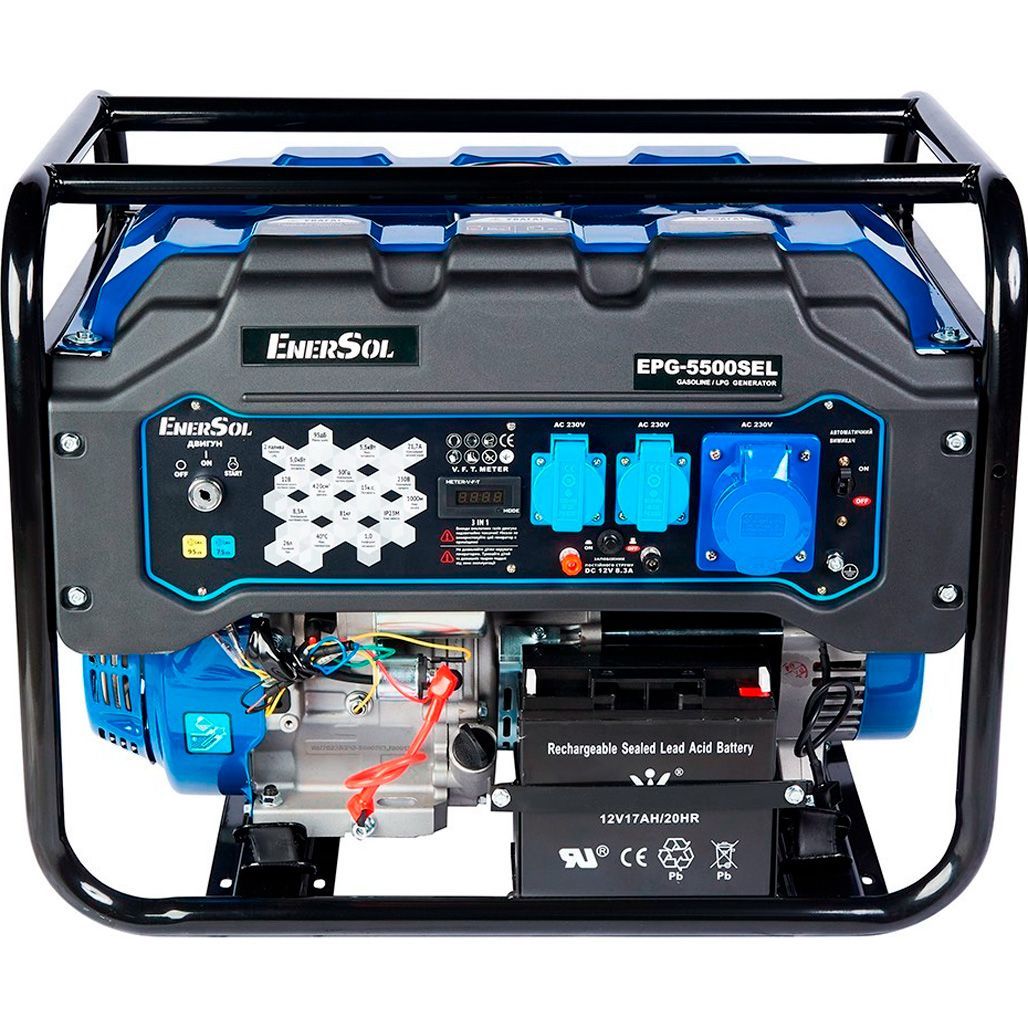 

Генератор газово-бензиновий EnerSol EPG-5500SEL (30796)