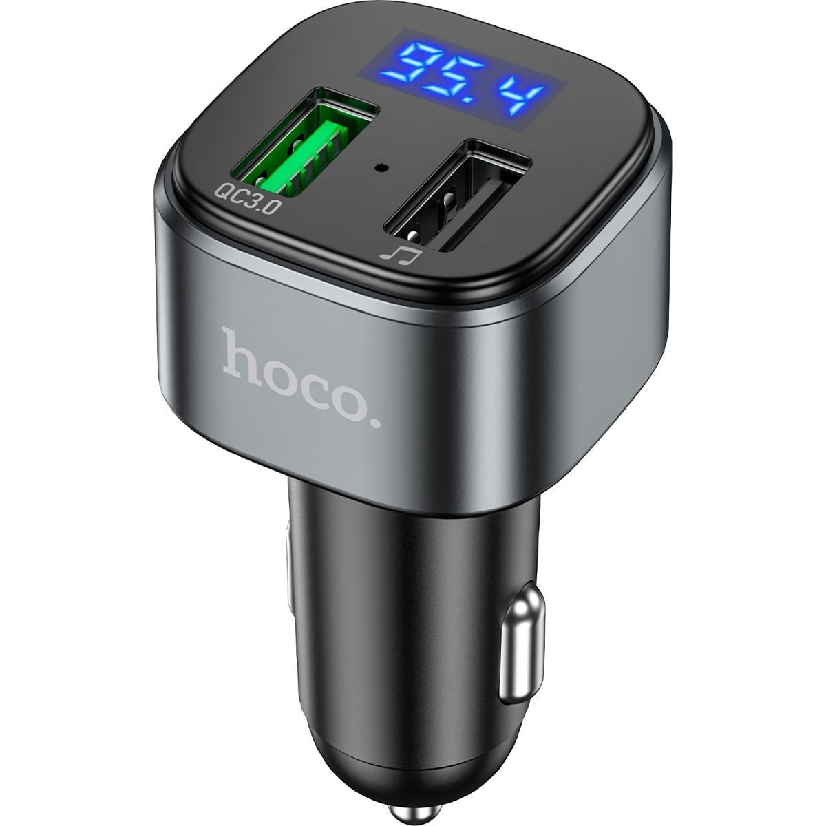 

FM-трансмиттер Hoco E67 Fighter Black (762122)