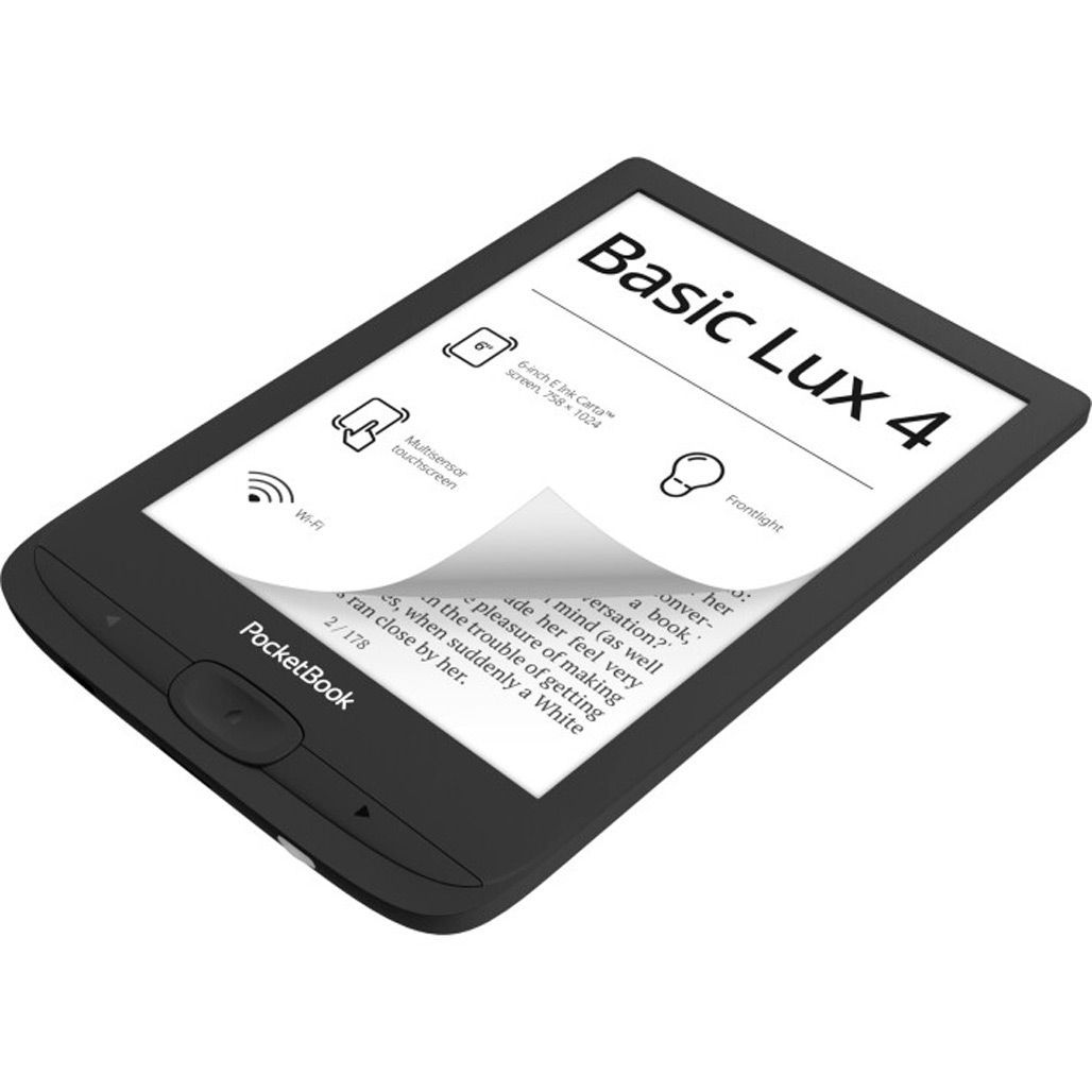 Електронна книга PocketBook 618 Basic Lux 4 Black (PB618-P-CIS) 